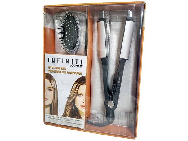 Conair Infiniti YouStyle 2 in 1 Styling and Curling Iron Set