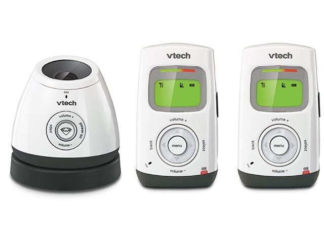 VTech Safe Sound Audio Baby Monitor with Starlight Dual Parental Units