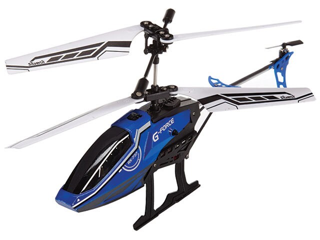 Sky Fury Indoor R C Helicopter Blue