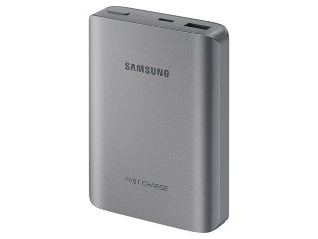 Samsung 10200mAh Fast Charge Battery Pack with USB C Dark Grey