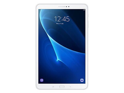 Tablette 10,1 po Galaxy Tab A SM-T580NZKAXAC de Samsung avec processeur à 8 cœurs de 1,6 GHz, stockage de 16 Go et Android 6.0 - blanc