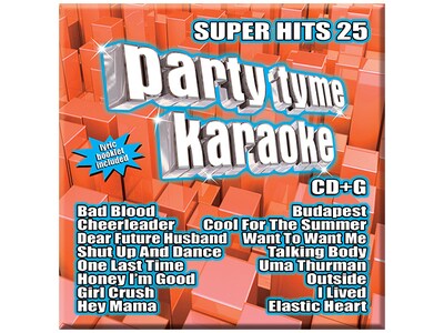Sybersound  Super Hits 25 Karaoke CD