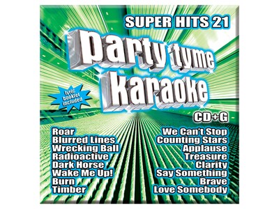 Super Hits 21 Karaoke CD