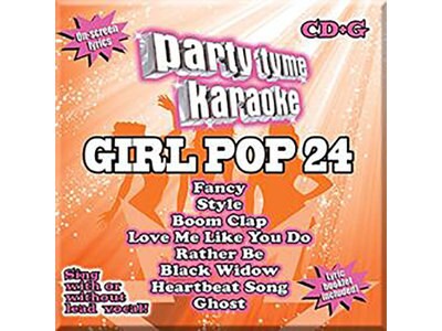 Girl Pop 24 Karaoke CD