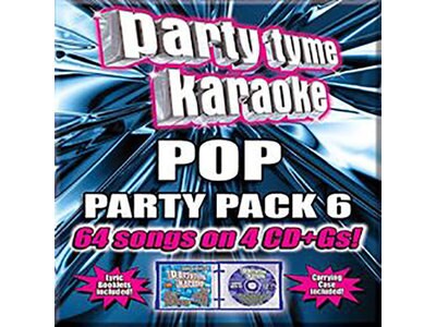 Pop Party Pack 6 Karaoke CD