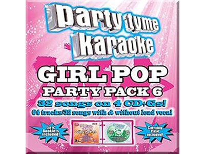Girl Pop Party Pack 6 Karaoke CD