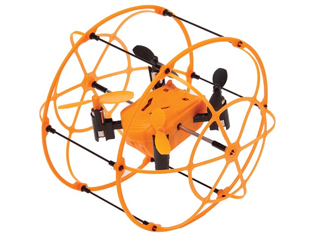 Mini Hero Rolling Quadcopter Drone Orange