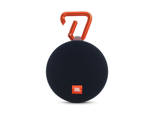 JBL Clip 2 Ultra Rechargeable Bluetooth Speaker with Carabiner Black