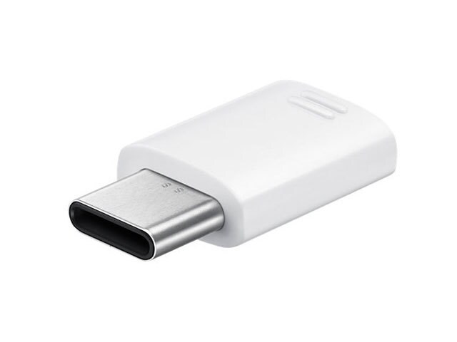 Samsung USB C to Micro USB Adapter White