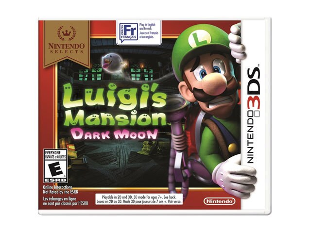 Nintendo Selects Luigi s Mansion Dark Moon for Nintendo 3DS