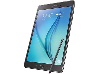 Samsung Galaxy Tab A SM-P550 9.7" Tablet with 1.2GHz Quad-Core Processor, 16GB of Storage & Android 5.0 - Titanium - Open Box