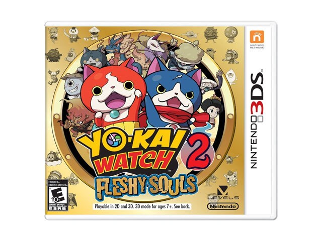 YO KAI WATCH 2 Fleshy Souls for Nintendo 3DS