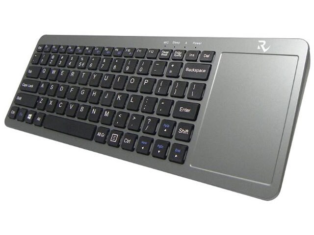 Smart Rhino SRKBPC232 All In One Keyboard PC with IntelÂ® Bay Trail Z3735F 32GB eMMC 2GB RAM Windows 10 Silver