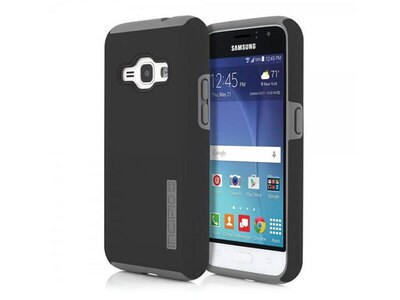 Étui DualPro Incipio pour Samsung Galaxy J1 - Noir et Gris