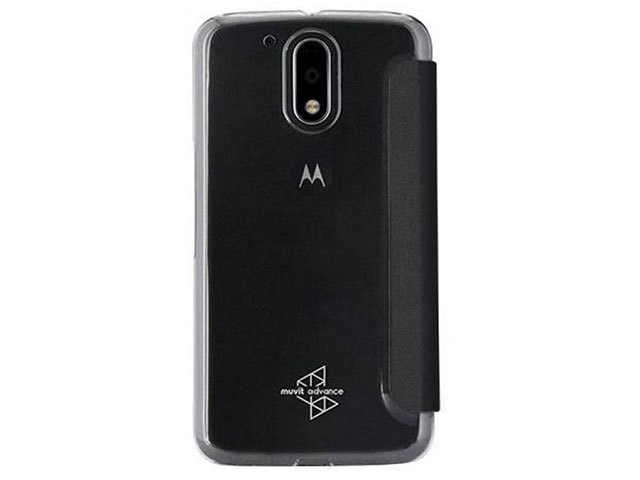 Muvit Folio Case for Moto G4 Play Black