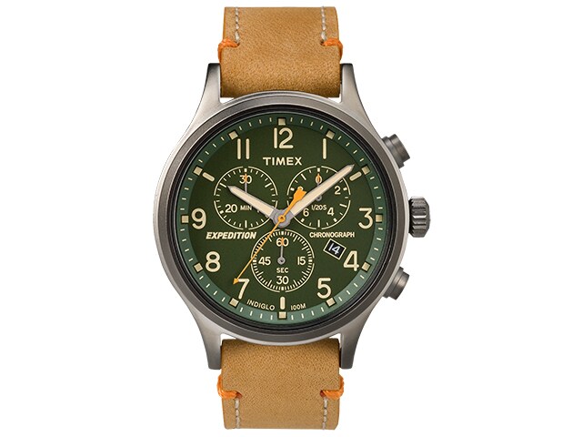 Timex Expedition Scout Chronograph Watch Tan