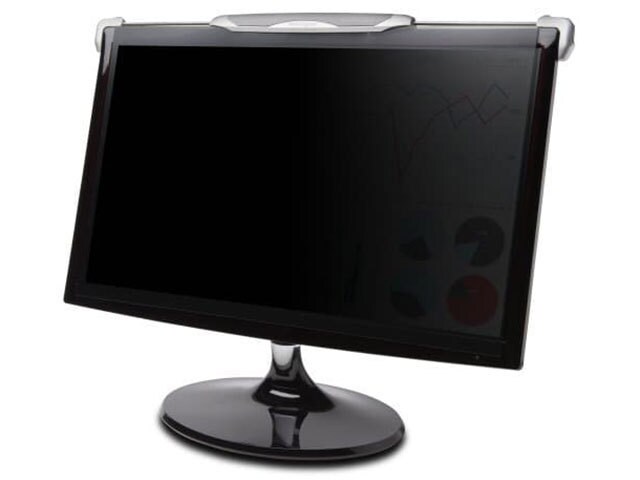 Kensington Snap2â„¢ Privacy Screen for 22â€� to 24â€� Widescreen Monitors Black