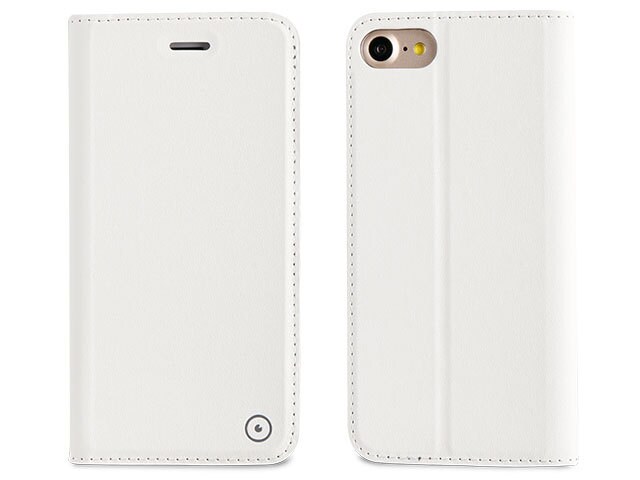 Muvit iPhone 7 Folio Stand Case White