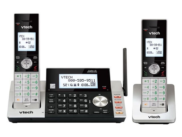 VTech DS5151 2 Cordless Phone with 2 Handsets Digital Answering System DECT 6.0