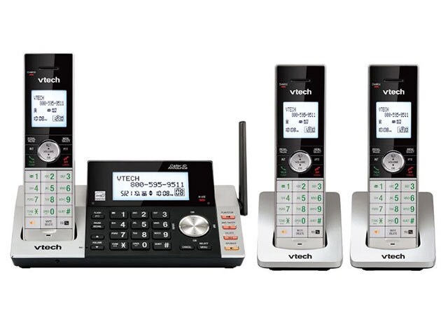 VTech DS5151 3 Cordless Phone with 3 Handsets Digital Answering System DECT 6.0