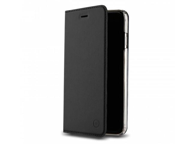 Muvit iPhone 7 Plus Leather Folio Fit Case Black