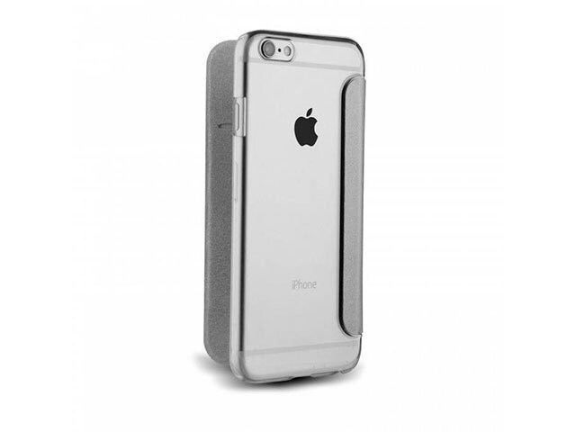 Muvit iPhone 7 Folio Case Silver