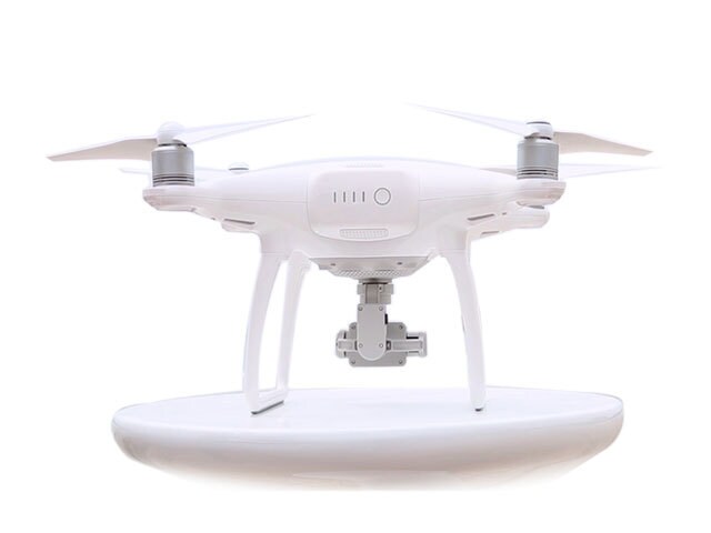 DJI Phantom 4 Drone with 12.4MP Camera plus battery charging Hub White