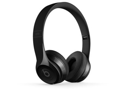 Beats Solo³ On-Ear Wireless Headphones - Gloss Black
