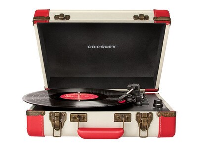 Crosley Executive Portable Turntable with USB - Red