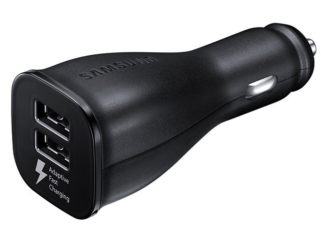 Samsung EP LN920BBEGCA 2A USB Dual Port Car Charger