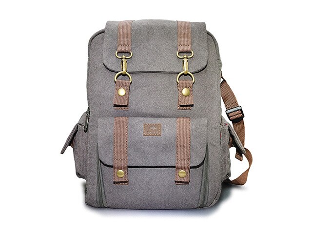 Roots73 Flannel Collection Backpack for DSLR Cameras Grey
