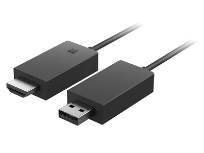 Microsoft 30cm (1’) Wireless Display Adapter - Black