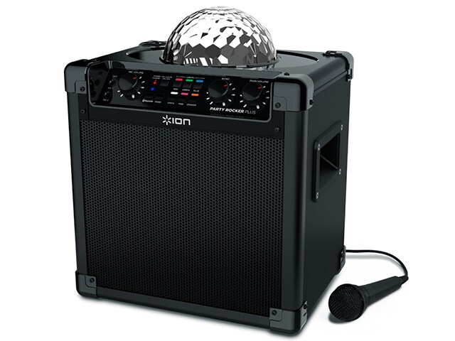 Ion Audio Party Rocker Plus BluetoothÂ® Portable Speaker System with Party Lights