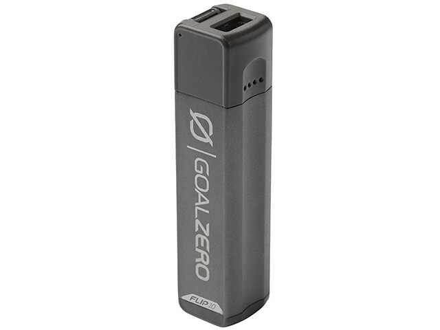 Goal Zero Flip 10 Recharger 2600mAh Portable Power Bank Charcoal Grey