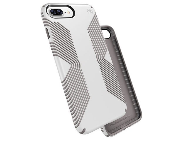 Speck Presidio Grip Case for iPhone 7 Plus Graphite Grey Charcoal