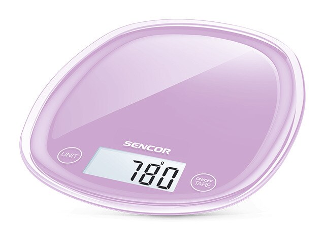 Sencor SKS 35VT Digital Kitchen Scale Lilac Mauve