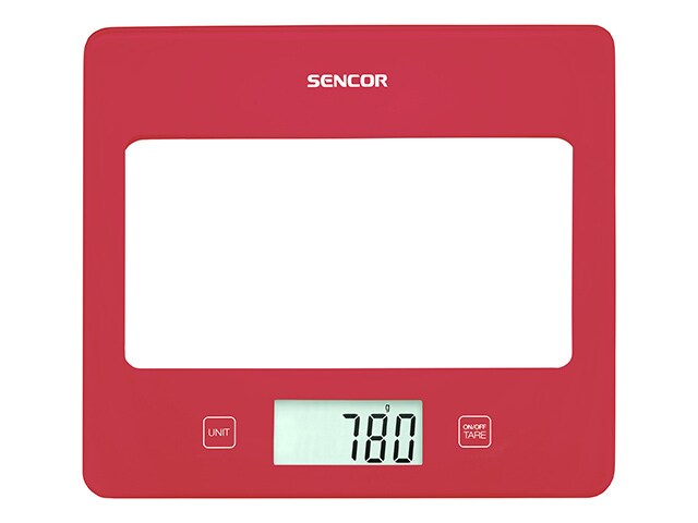 Sencor SKS 5024RD NA Kitchen Scale Red