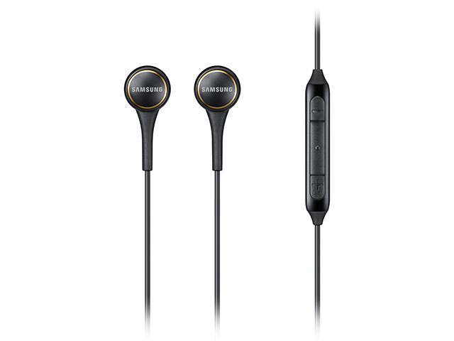 Samsung Replacement Earbuds with In Line Controls Black