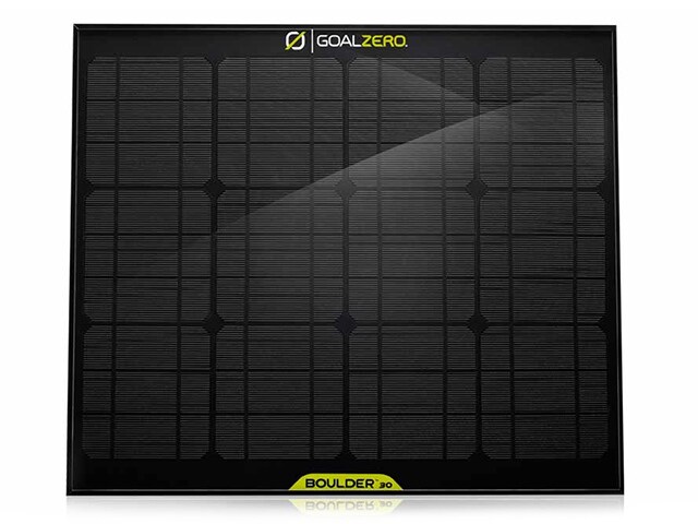 Goal Zero Boulder 30 Portable Solar Panel Black