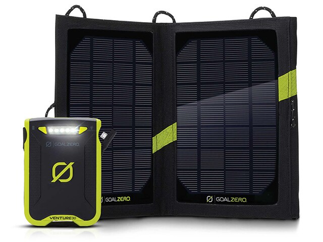 Goal Zero 7800mAh Venture 30 Solar Recharging Kit