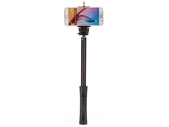 Nexxtech BluetoothÂ® Selfie Stick with LED Flashlight and Power Bank