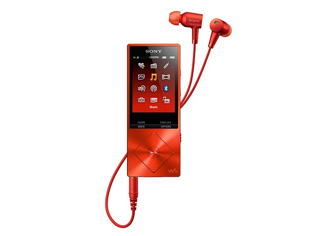 Sony 32GB Hi Res Walkman Digital Music Player Red