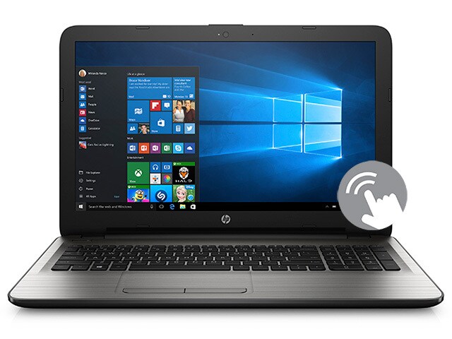 HP 15 ba036ca 15.6â€� Laptop with AMD A8 7410 1TB HDD 8GB RAM Windows 10 Silver