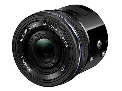Olympus Air A01 16MP Mirrorless SLR Camera with M.Zuiko 14-42 mm f/3.5-5.6 EZ - Black