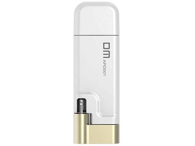 DM Aiplay Mobile Memory 32GB USB 2.0 Flash Drive White