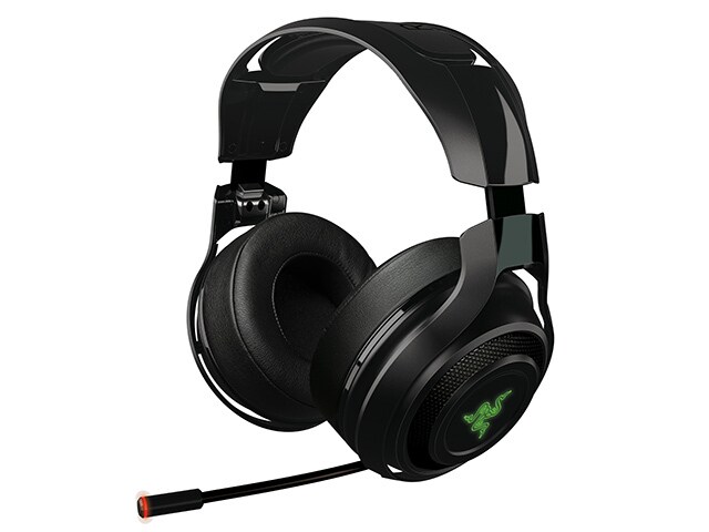 Razer ManOâ€™War On Ear 7.1 Surround Sound Gaming Headset with In Line Controls Black