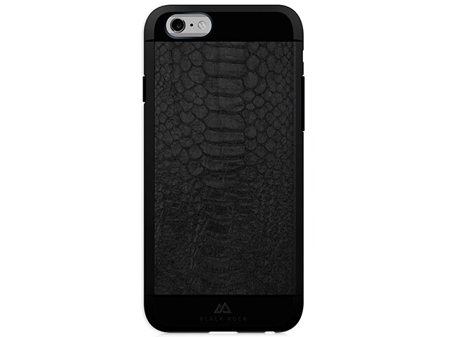 Black Rock Material Case for iPhone 6 6s Snake Black