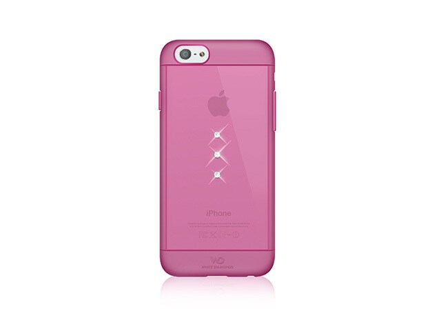 White Diamonds iPhone 6 6s Luxury Active Case Pink