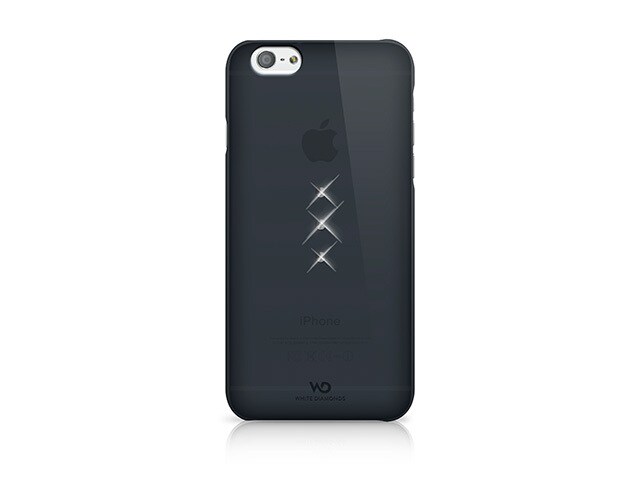 White Diamonds iPhone 6 6s Luxury Active Case Black