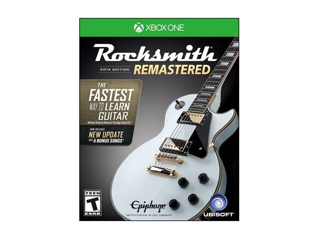 RocksmithÂ® 2014 Edition Remastered for Xbox One
